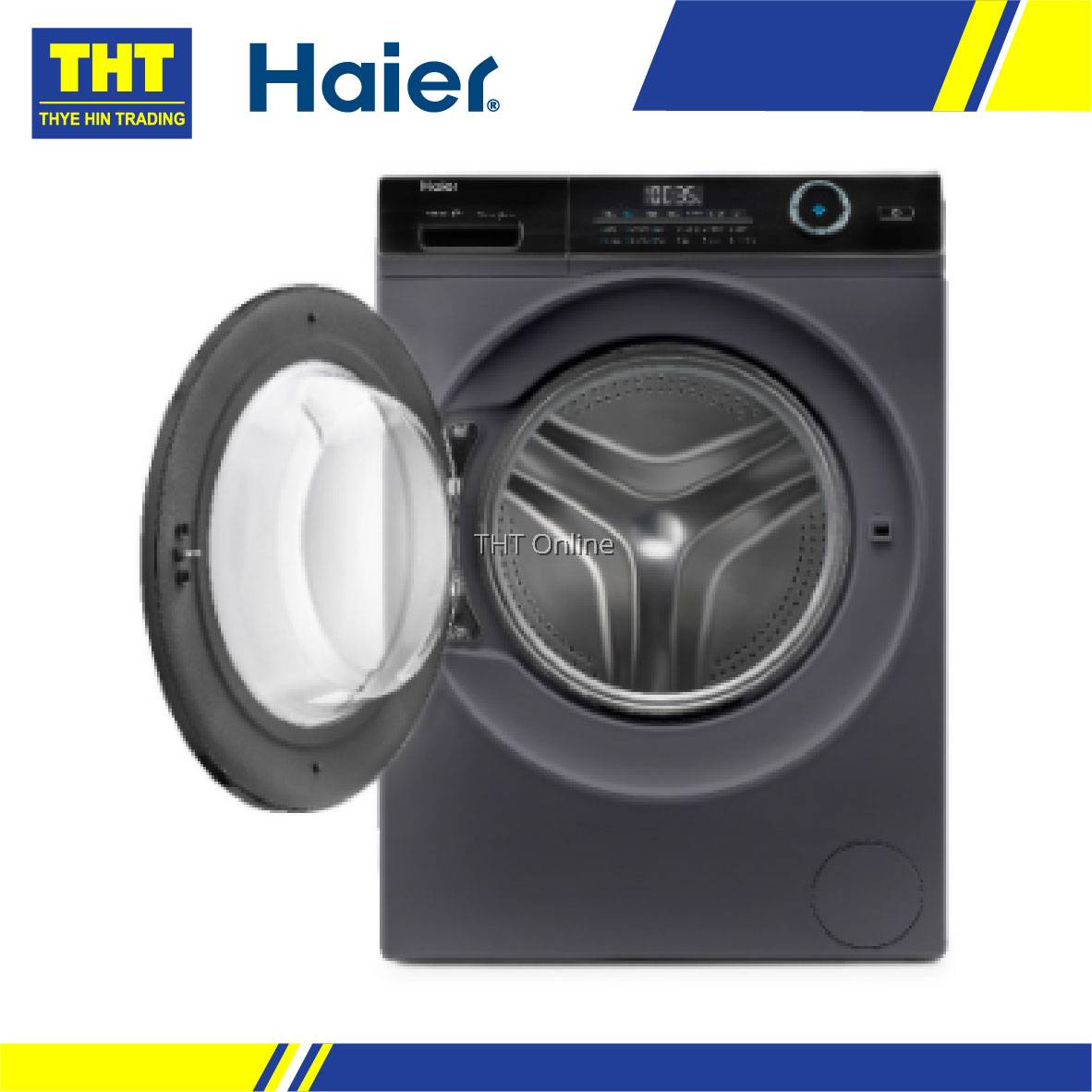 [ 9KG] Haier Inverter Front Load Washer With Super Drum Antibacterial