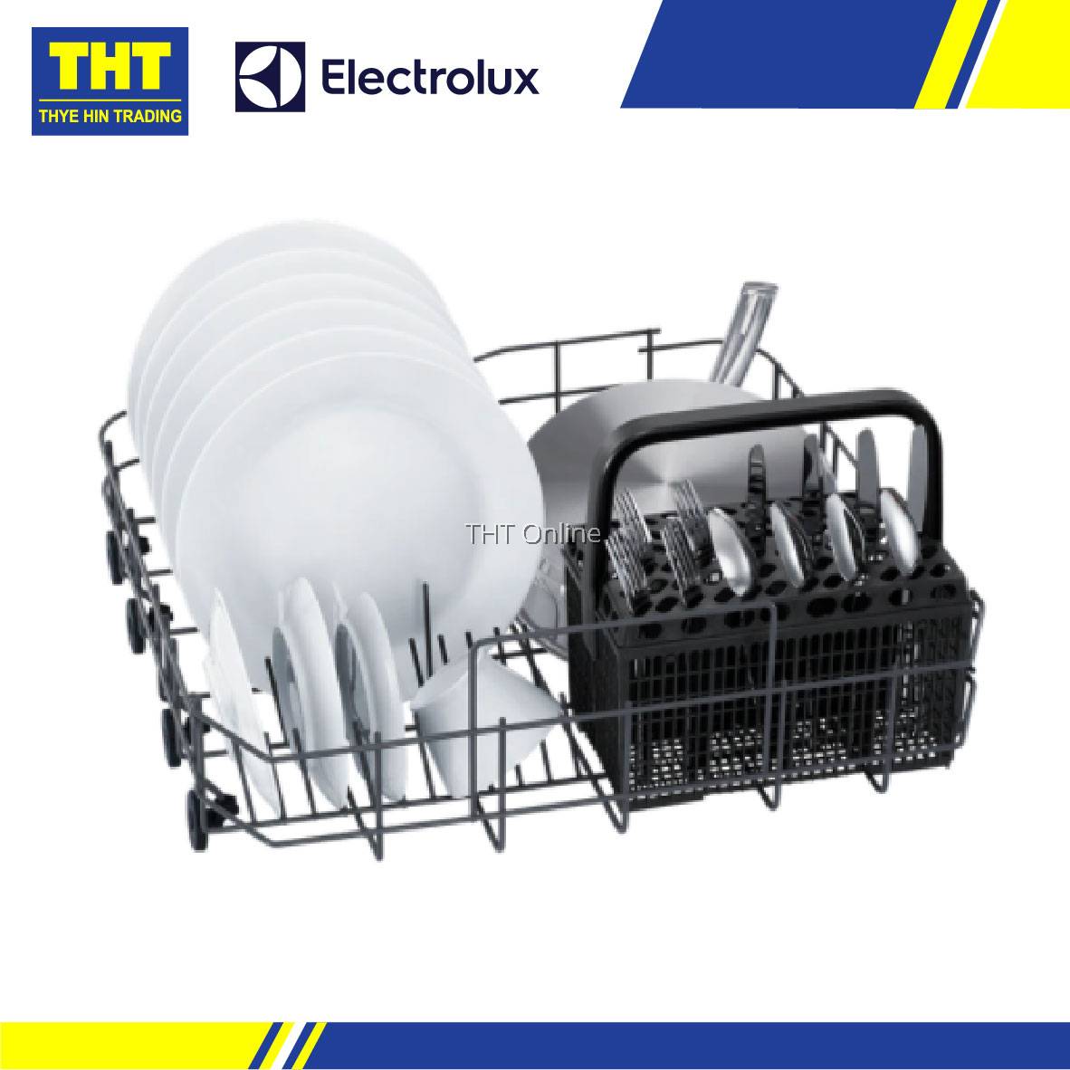 Electrolux 60cm UltimateCare 300 freestanding dishwasher with 13 place