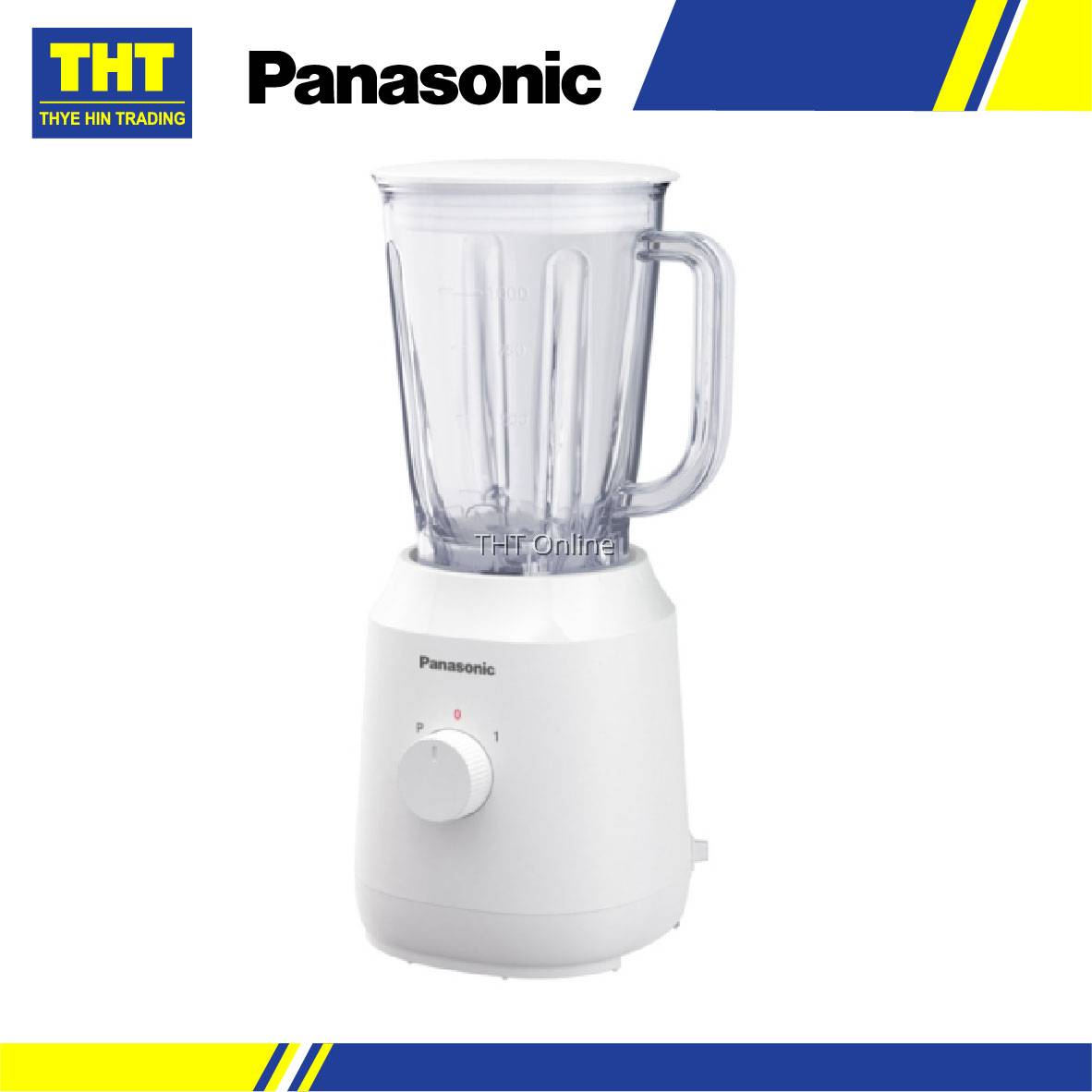 [1.0L] Panasonic Lightweight (Twin Jug) Blender MXEX1031WSK