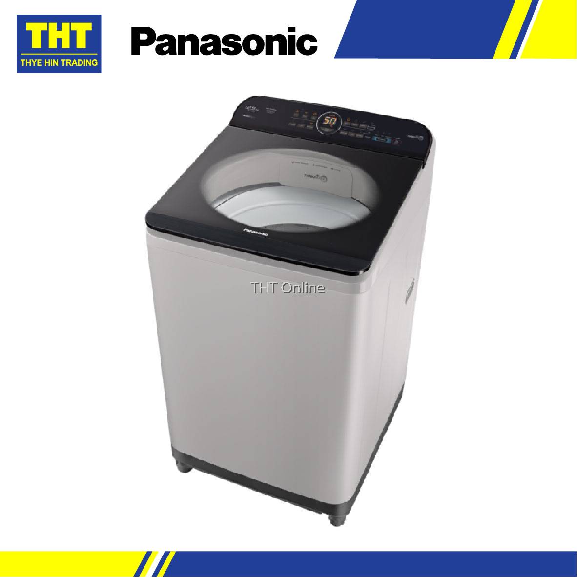 [12.5KG] Panasonic Top Load Washing Machine for Stain Care NAF12AR1HRT