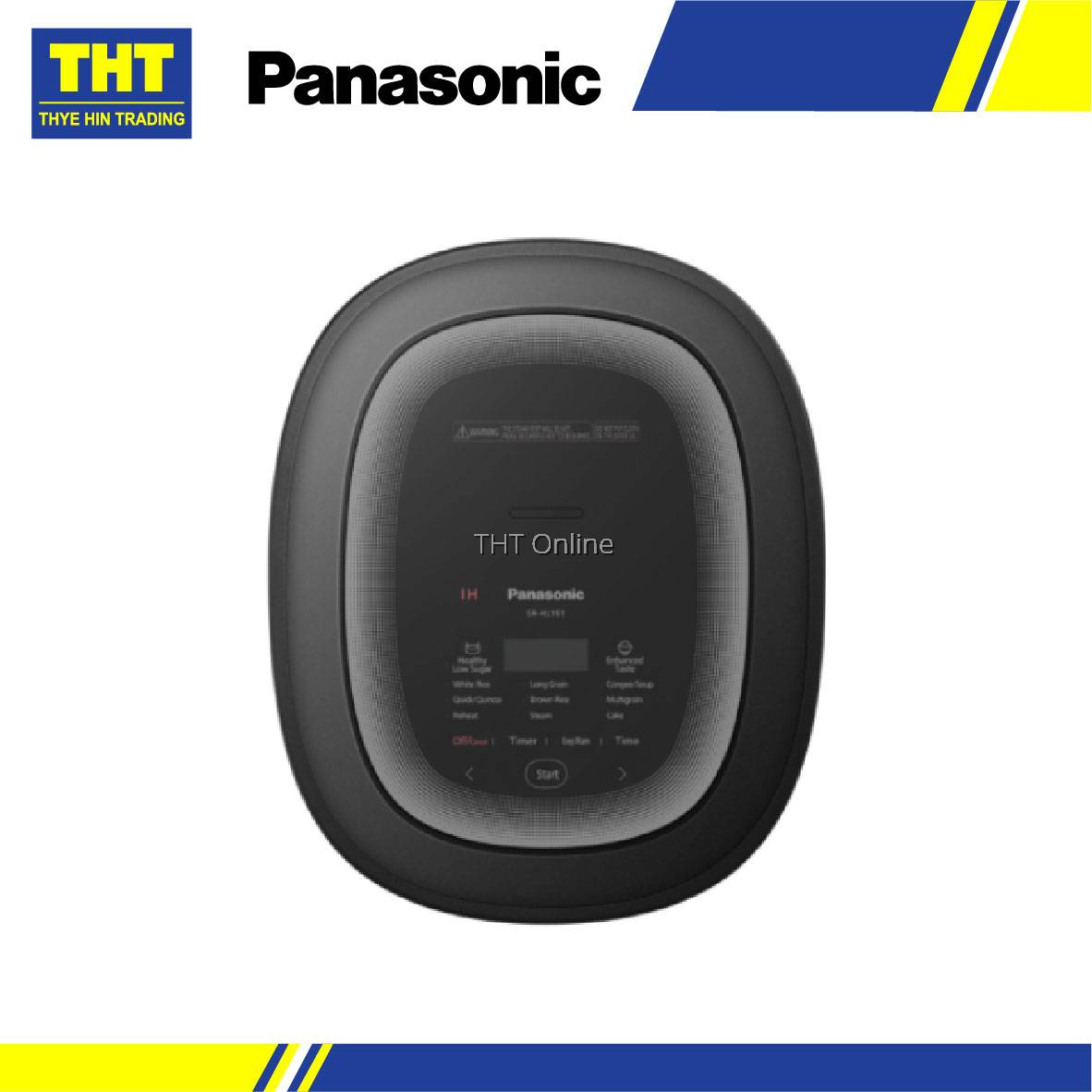 [1.5L] Panasonic Low Sugar Rice Cooker SRHL151KSK