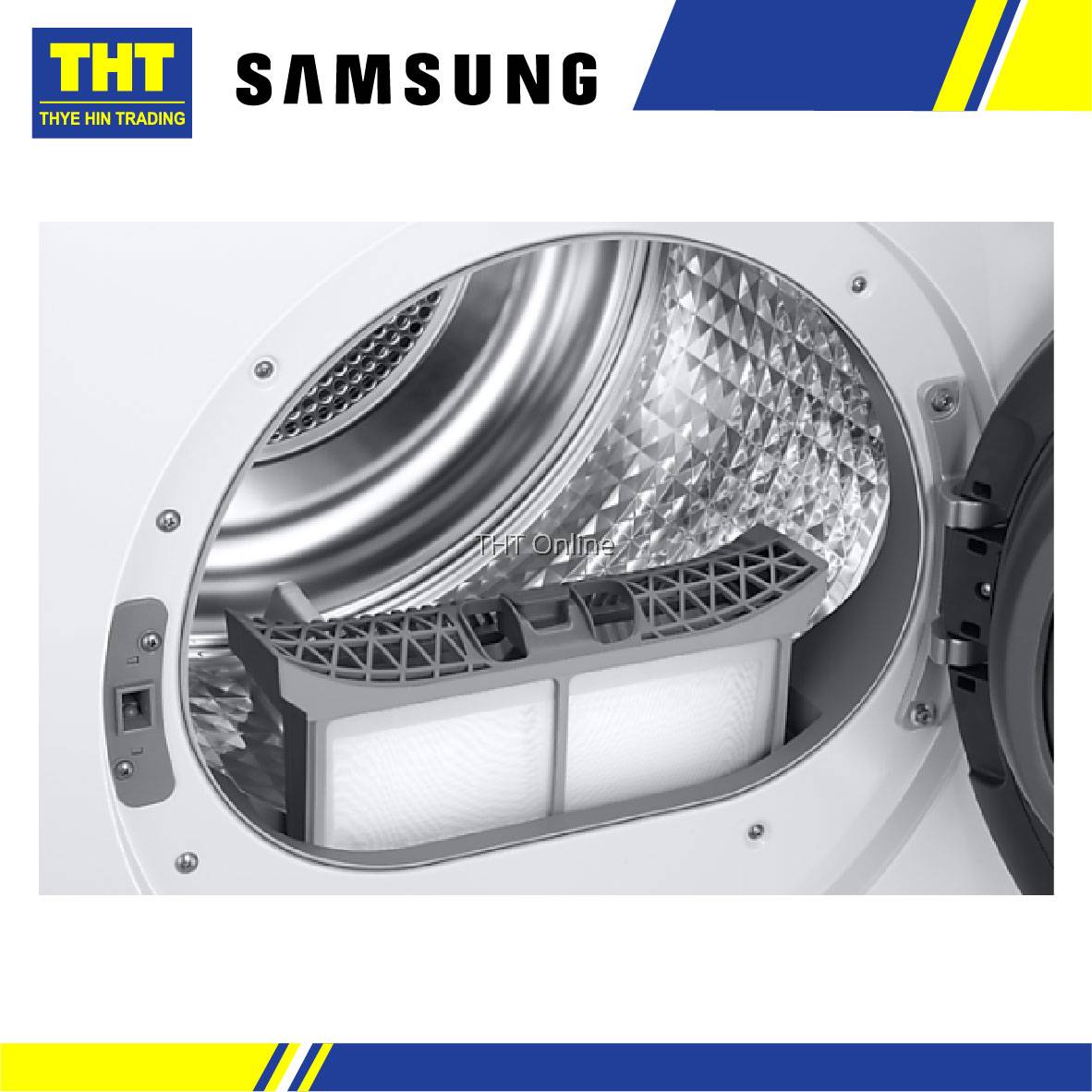 [ 9.0KG] Samsung Heat Pump Dryer DV90T6240LH/FQ