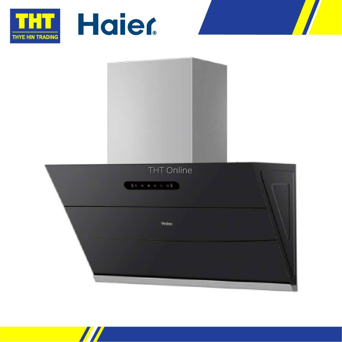 Haier 1800 m³/Hr Cooker Hood With Gesture Control & Auto Clean HHS901GS