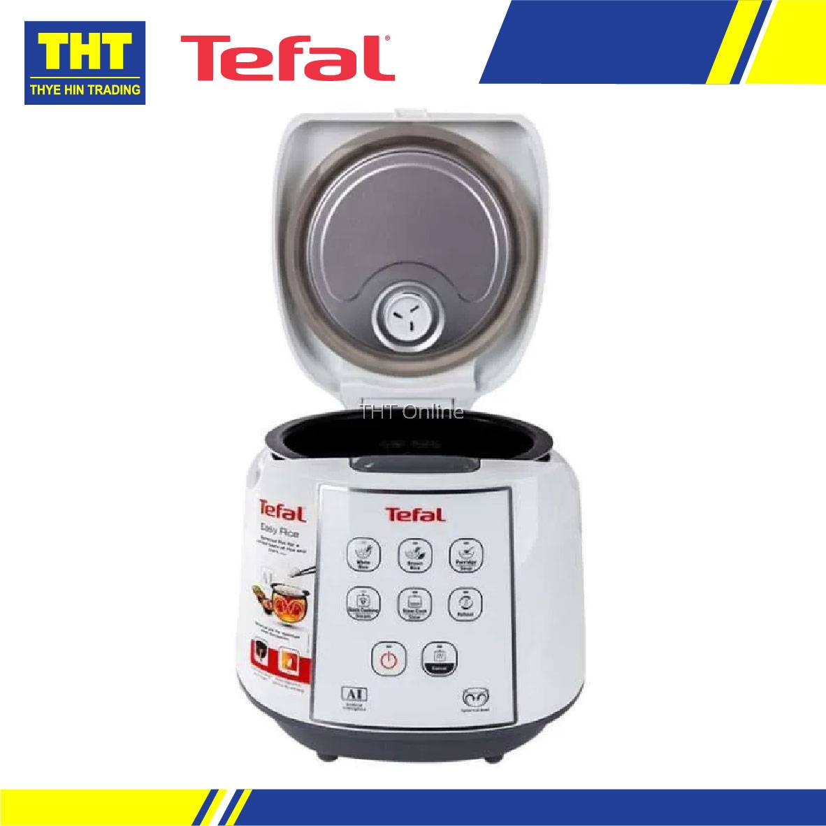[1.8L] Tefal Fuzzy Logic Rice cooker With Non Stick Inner Pot RK7321