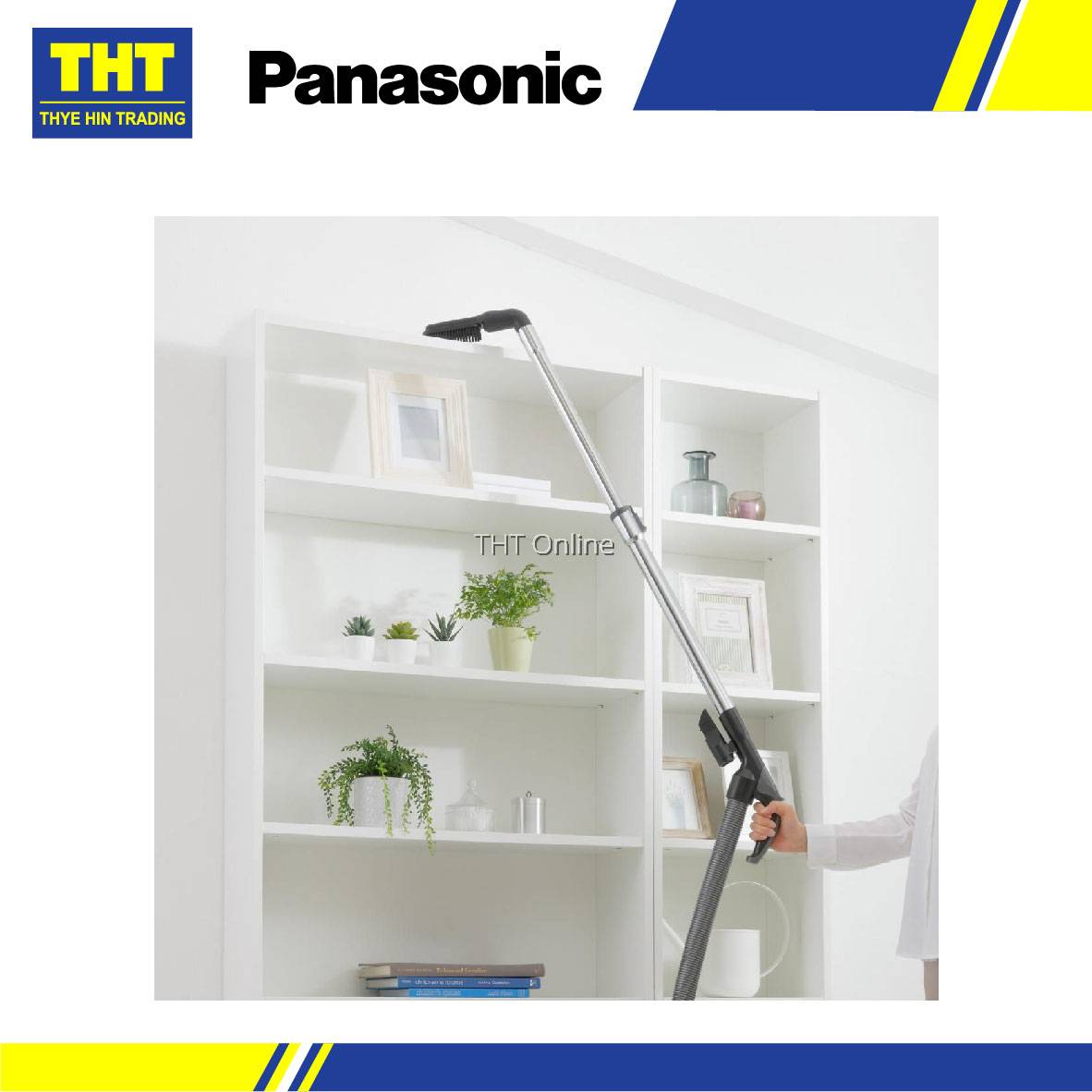 Panasonic (2000W) Cyclone Bagless Canister Vacuum Cleaner with HEPA