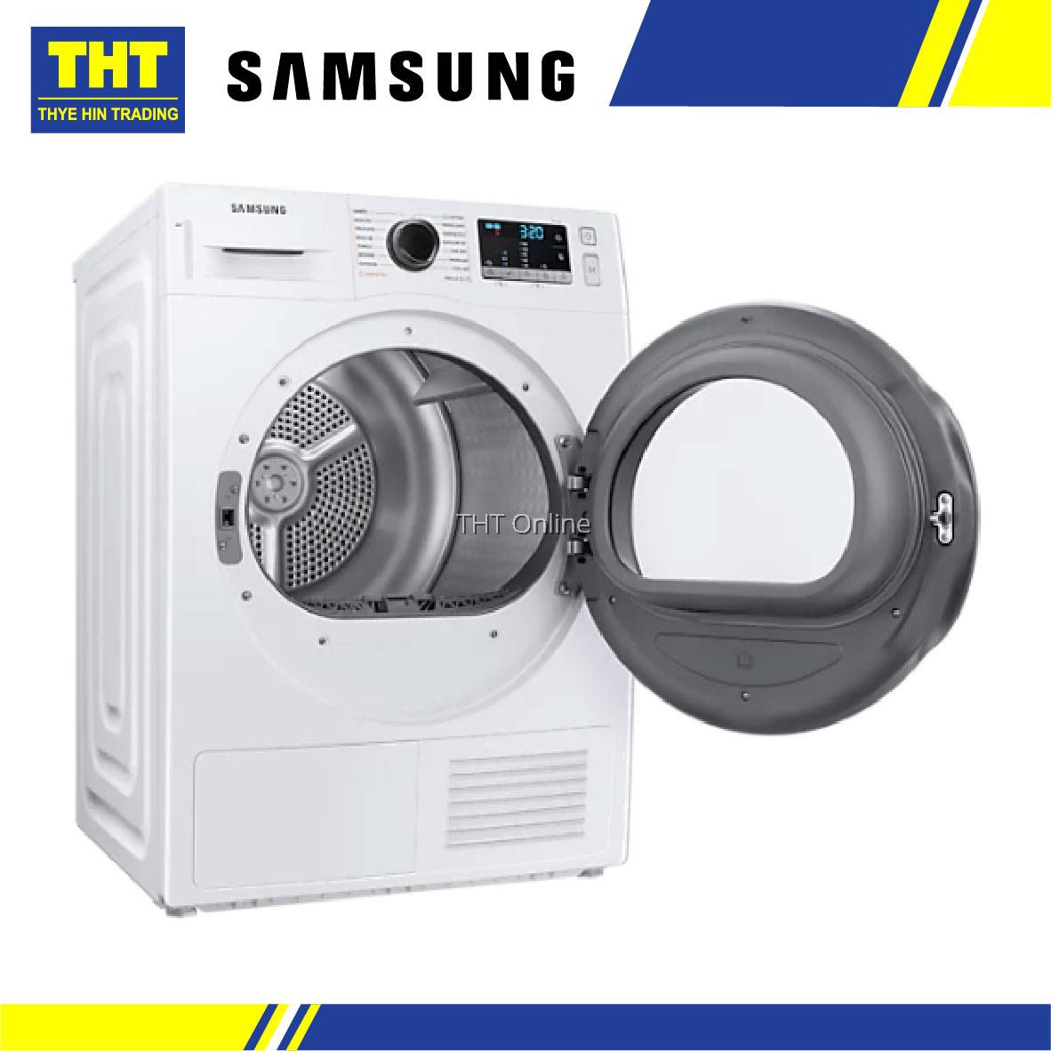 [ 8KG] Samsung Front Load Heat Pump Dryer DV80TA220AE