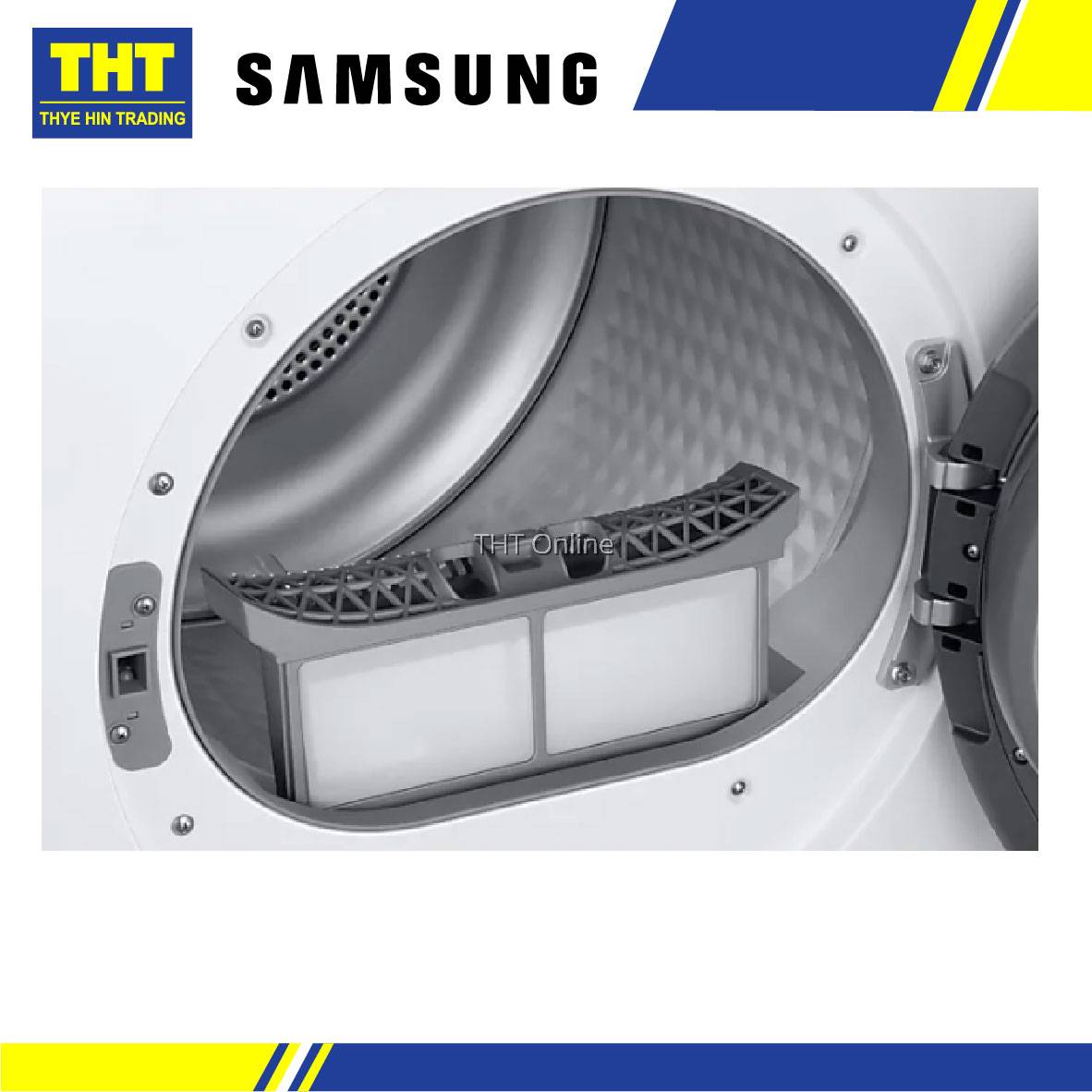 [ 8KG] Samsung Front Load Heat Pump Dryer DV80TA220AE