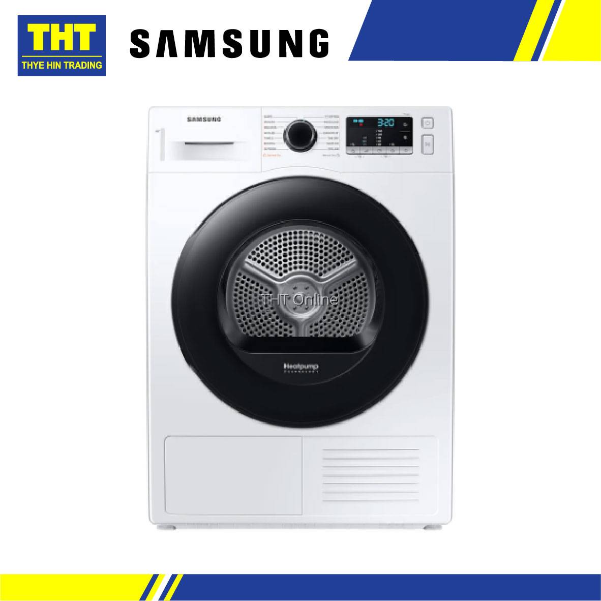 [ 8KG] Samsung Front Load Heat Pump Dryer DV80TA220AE