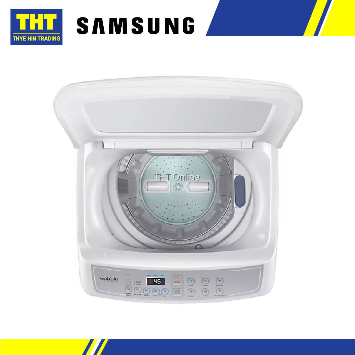[ 7.5KG] Samsung Top Load Washer with Magic Filter WA75H4200SW/FQ