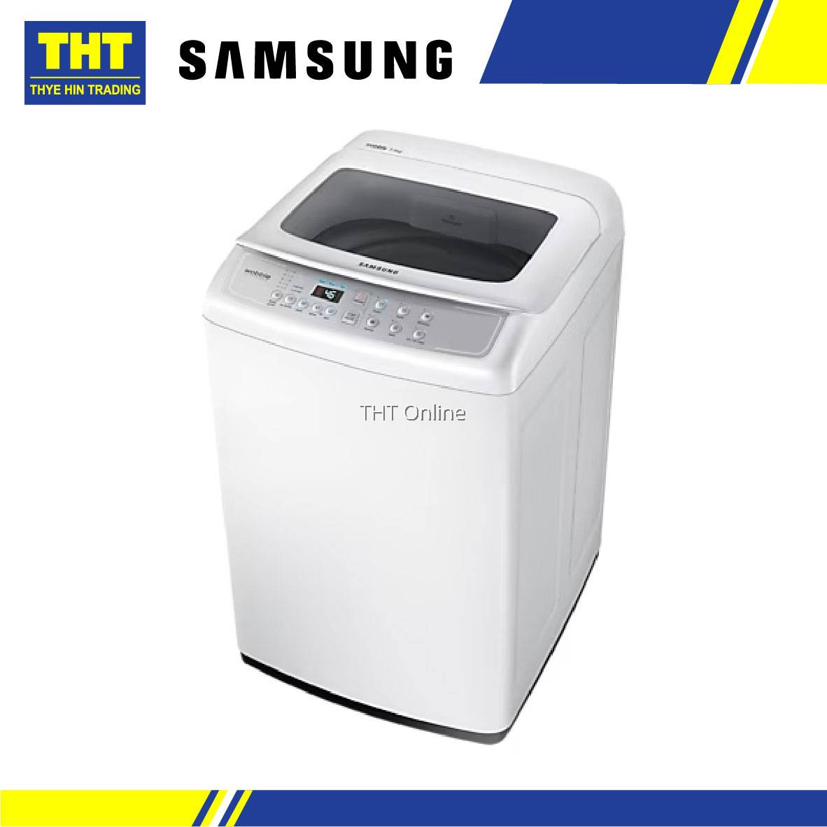 [ 7.5KG] Samsung Top Load Washer with Magic Filter WA75H4200SW/FQ