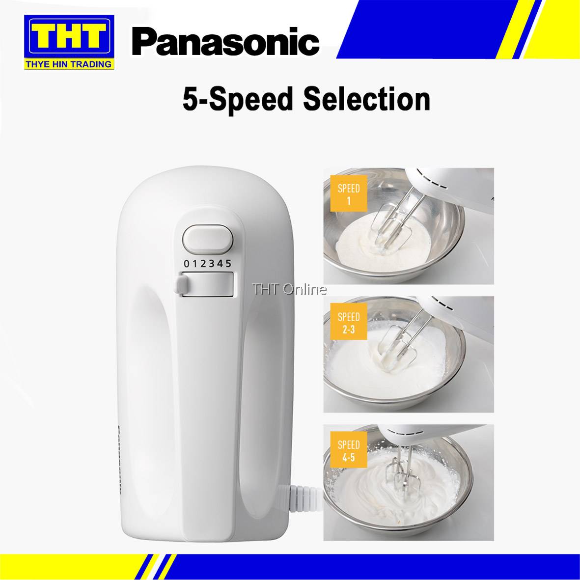 Panasonic 175W Hand Mixer MKGH3