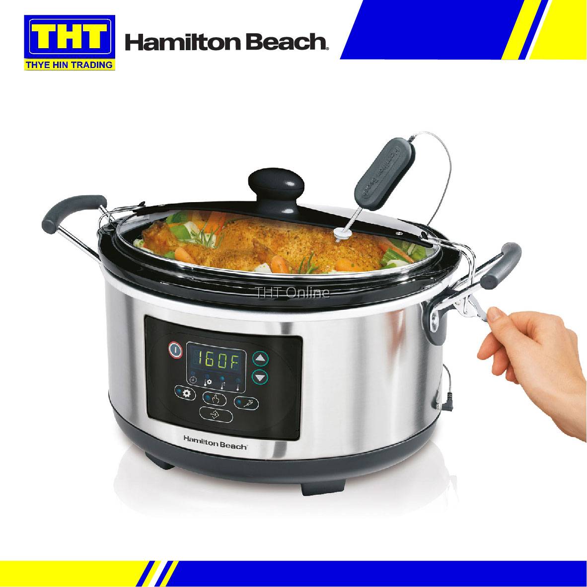 Hamilton Beach Set and 5 Quart Slow Cooker