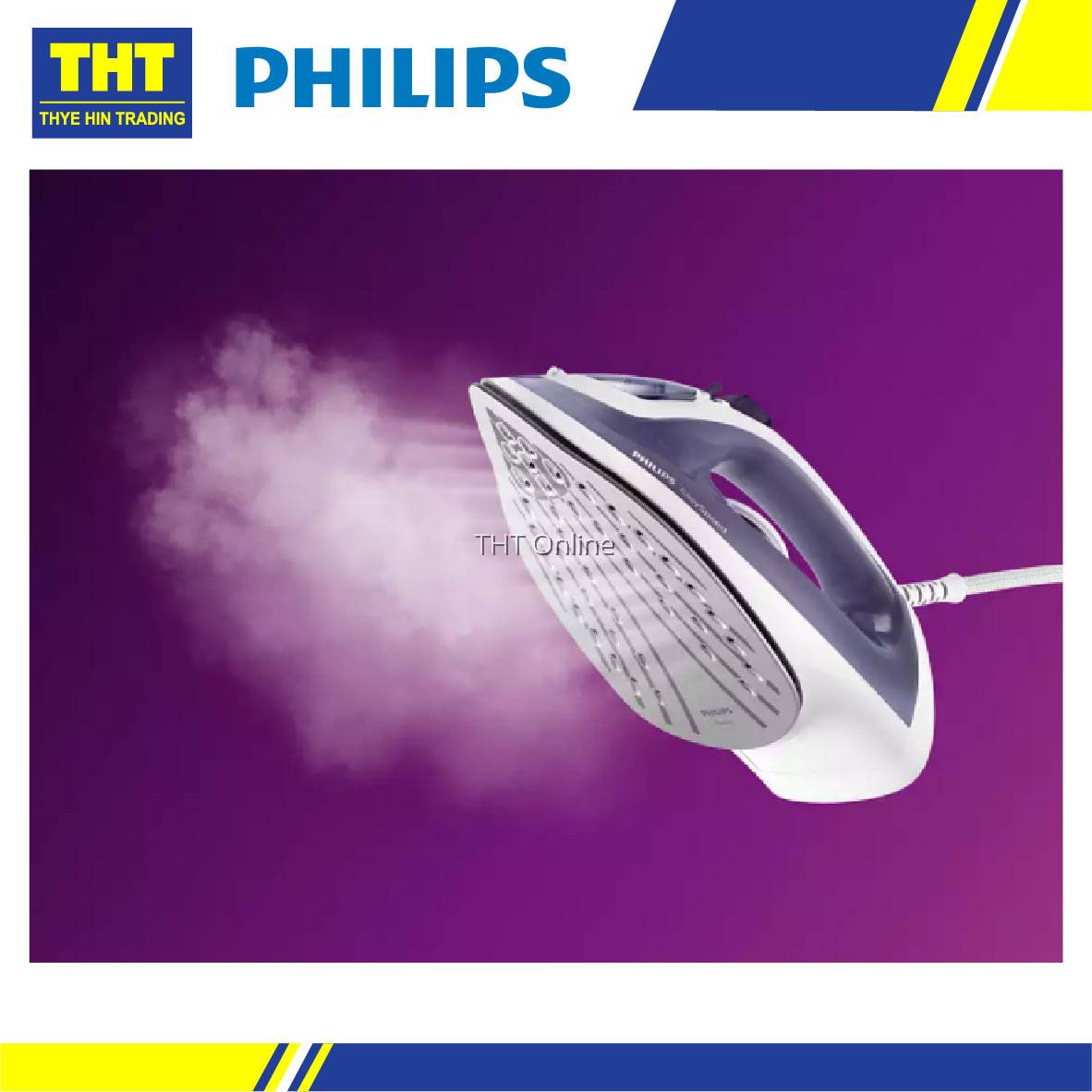Philips 2000W EasySpeed Ceramic Soleplate Steam Iron GC1752