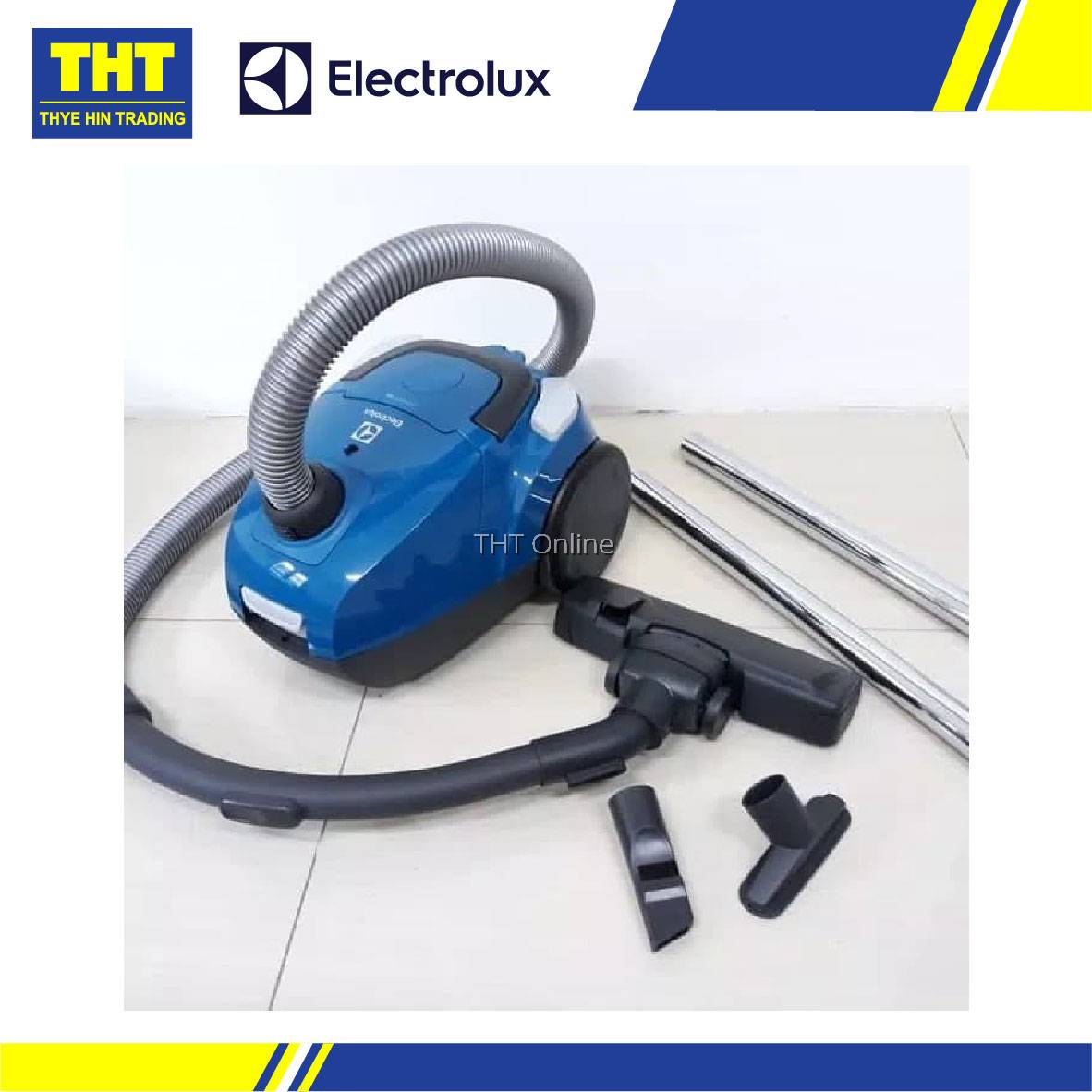 Electrolux (1600W) CompactGO Bagged Vacuum Cleaner Z1220