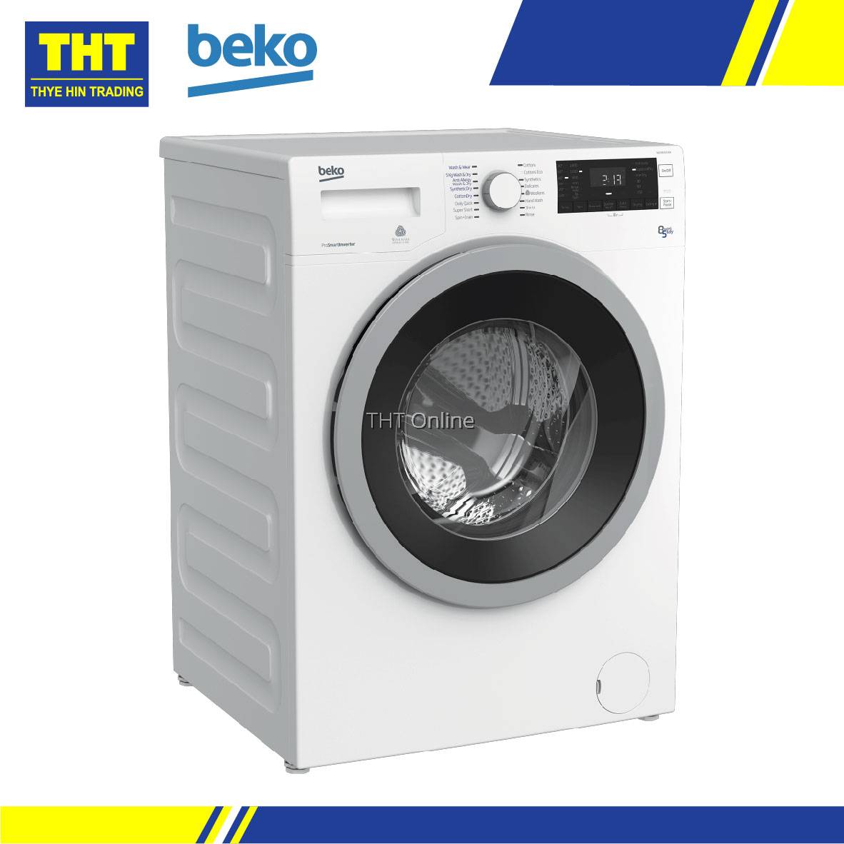 [ 8 / 5KG] Beko Freestanding Washer Dryer WDX8543130W