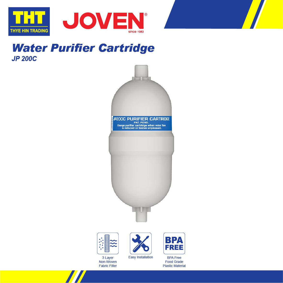 Joven Water Filter Cartridge JP200C