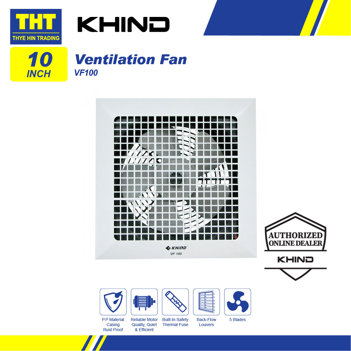 Khind 10" Ventilation Fan VF100